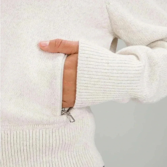 Lululemon Cotton-Blend  Full-Zip Sweater - Picture 5 of 12